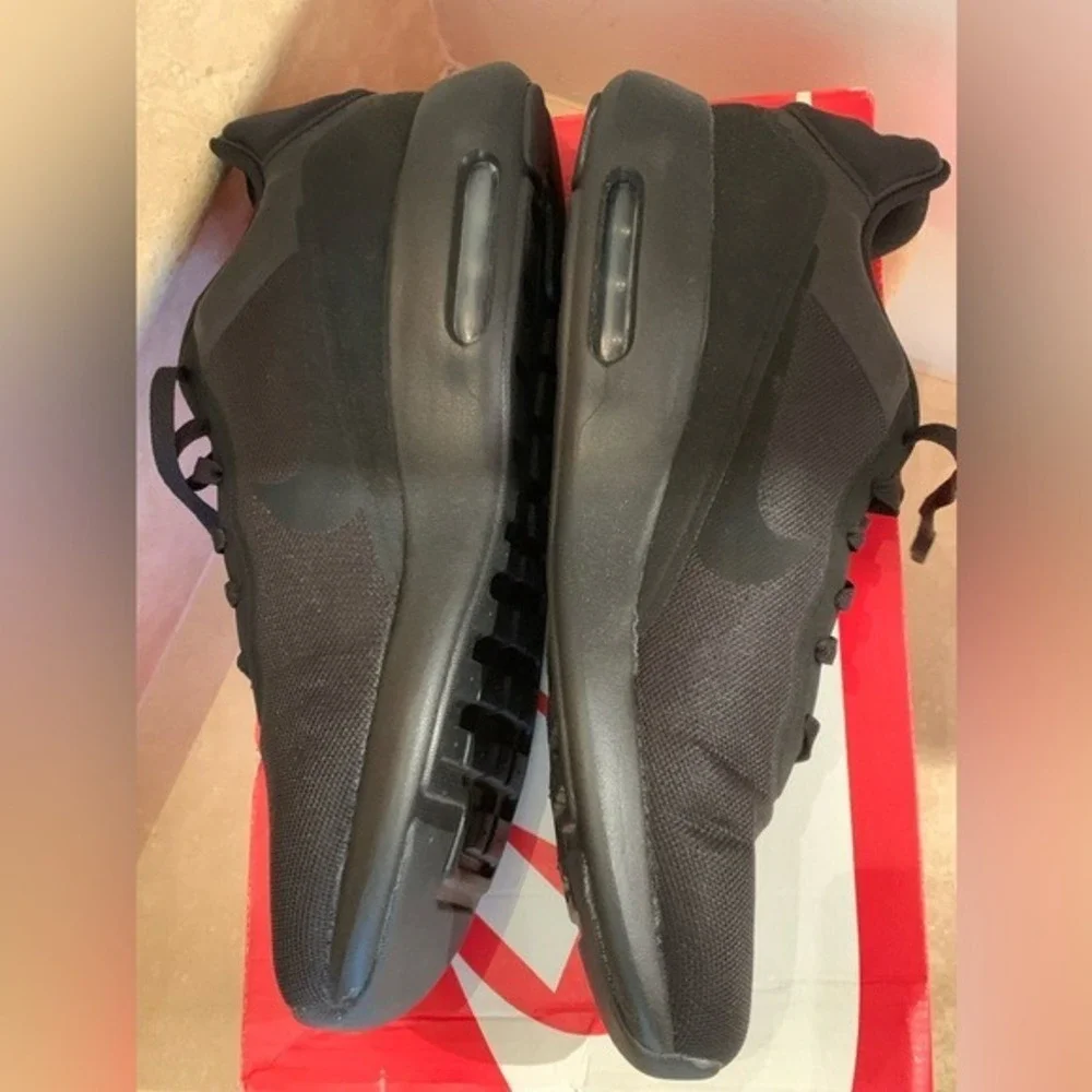 Size 14 - NWOT.Nike Air Max Modern Essential Black Sneakers  -844874006. W/Box.